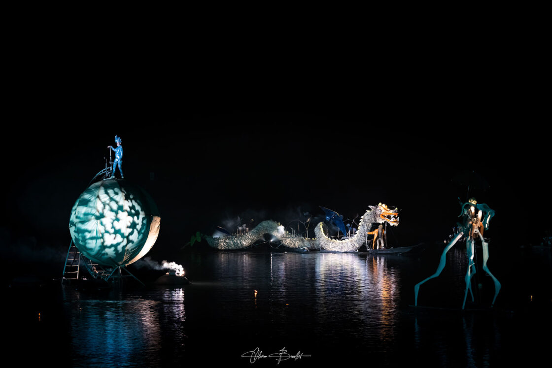 Spectacle sur eau